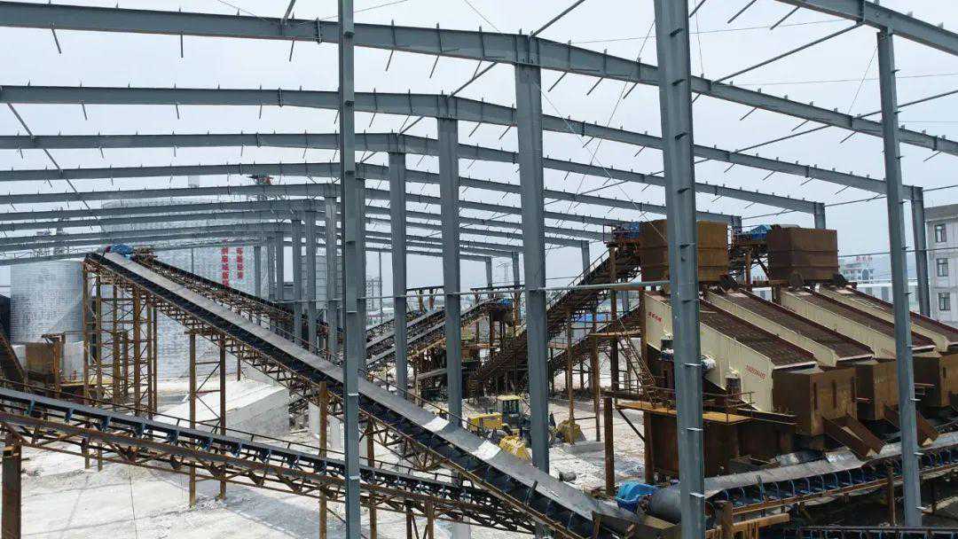 湖北麻城年产500万吨碎石生产线顺利建成