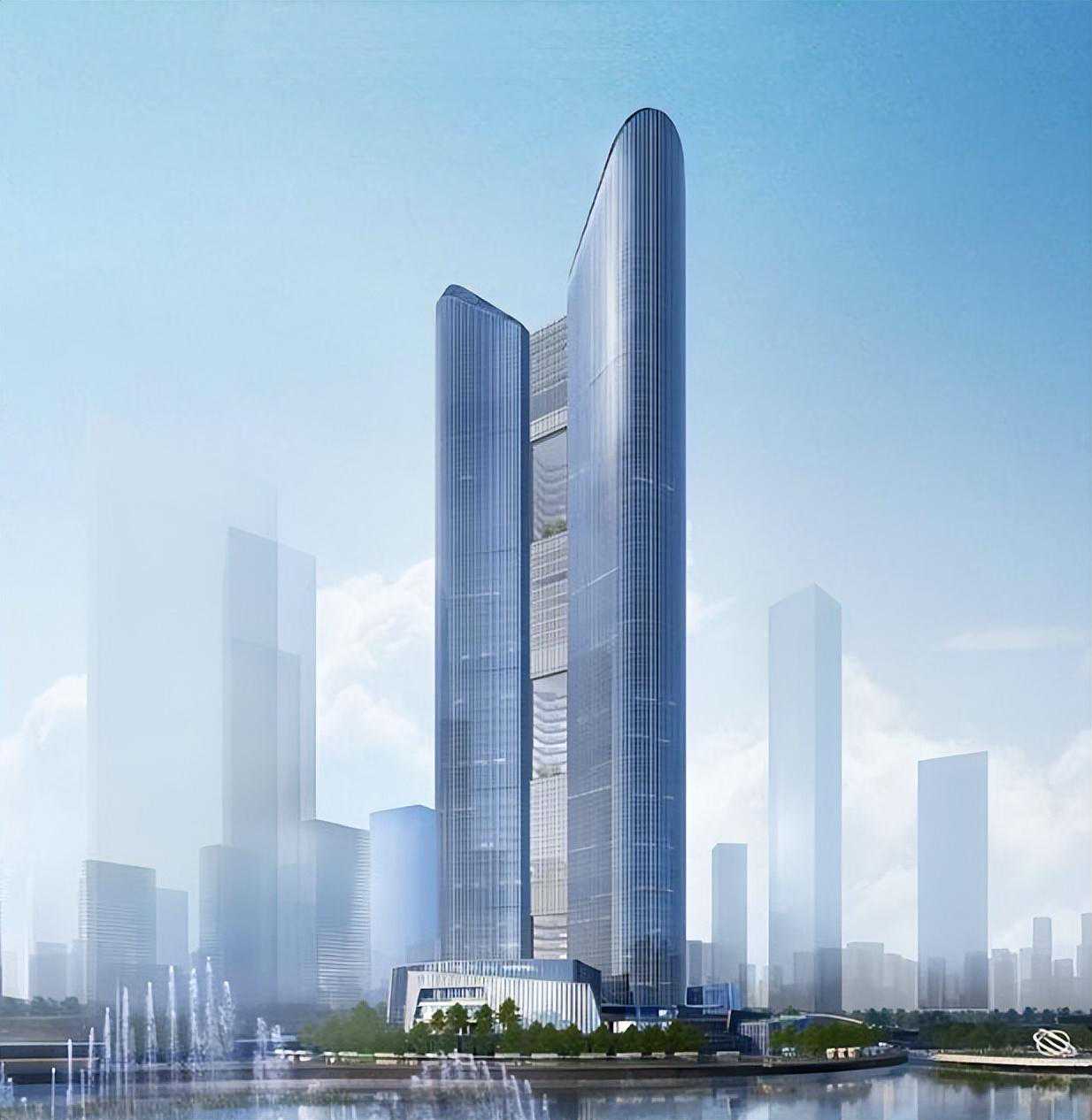 330米摩天楼——广州知识塔，3台大型动臂塔吊助力项目加速施工