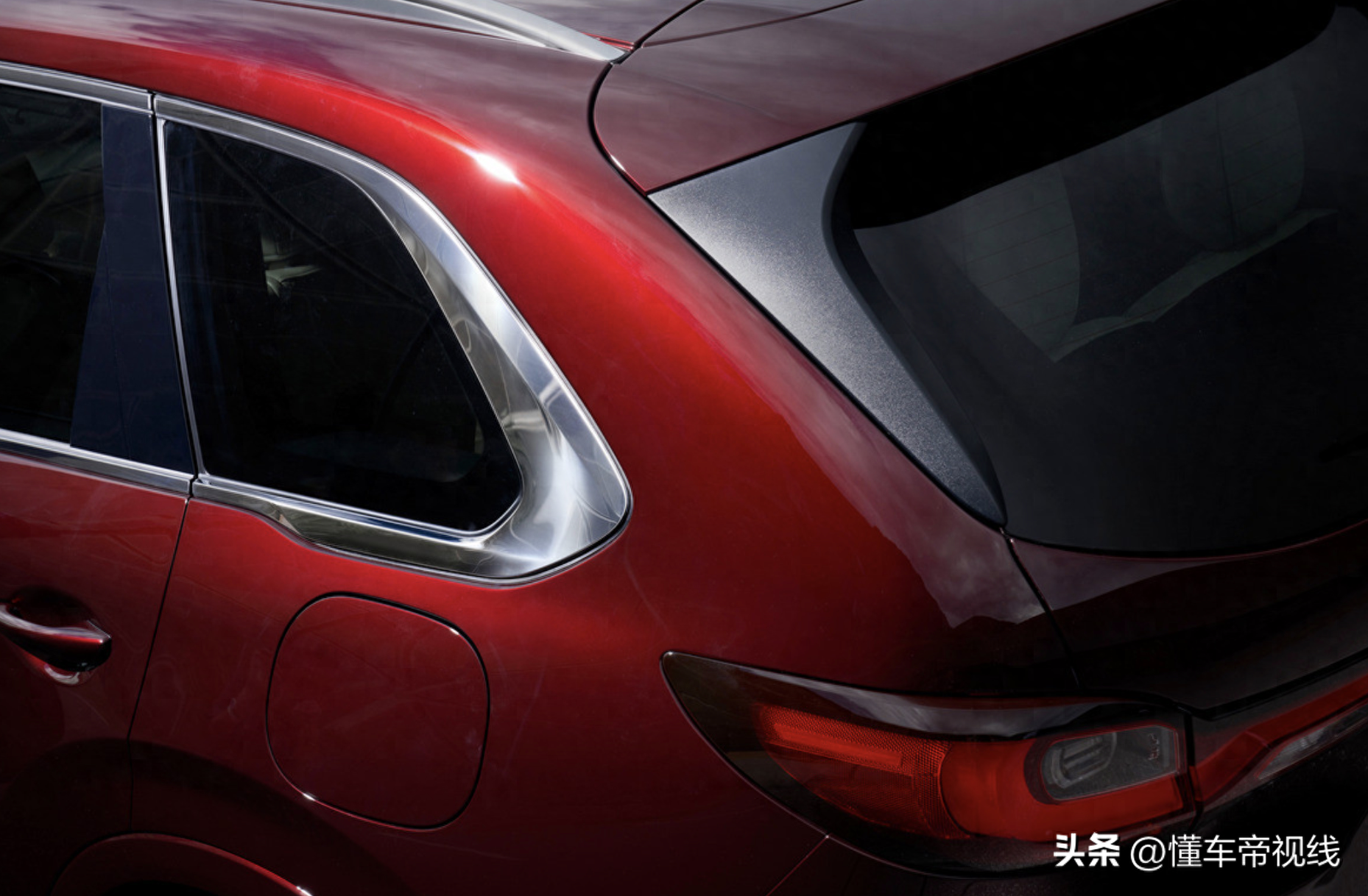 新车 | 全新中大型SUV/六缸动力/4月18日发布 马自达CX-80预告图曝光