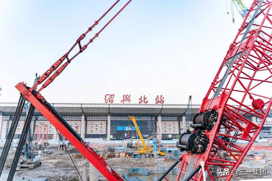 基坑土方已开挖，绍兴高铁北站TOD综合体呼之欲出